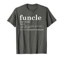 Load image into Gallery viewer, Mens Funcle T Shirt Funny Uncle Father's Dad Best Gift Gag Fun
