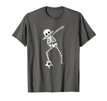 Load image into Gallery viewer, Funny shirts V-neck Tank top Hoodie sweatshirt usa uk au ca gifts for Halloween Dabbing Skeleton Soccer Shirt Dabbing Skeleton Tee 1411600