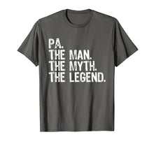 Load image into Gallery viewer, Funny shirts V-neck Tank top Hoodie sweatshirt usa uk au ca gifts for Pa The Man The Myth The Legend Dad Gift Father's Day T-Shirt 289468
