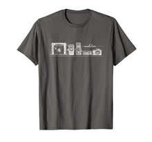 Load image into Gallery viewer, Funny Photography Shirt, Camera Evolution T Shirt Men Women
