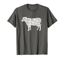 Load image into Gallery viewer, Funny shirts V-neck Tank top Hoodie sweatshirt usa uk au ca gifts for Cow Butcher Tees - Beef Cuts Diagram T-Shirt 979957