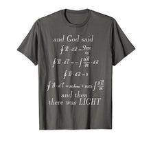 Load image into Gallery viewer, Funny shirts V-neck Tank top Hoodie sweatshirt usa uk au ca gifts for God Said Maxwell's Equations Integral Form Geeks T Shirts 1003365