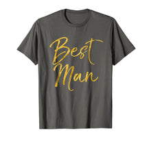 Load image into Gallery viewer, Funny shirts V-neck Tank top Hoodie sweatshirt usa uk au ca gifts for Best Man Shirt Cute Gold Bridal Party Gift Groomsman Shirt 791810