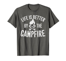 Load image into Gallery viewer, Life Is Better By The Campfire T-Shirt Funny Camping Camper