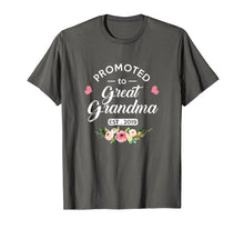 Load image into Gallery viewer, Promoted to Great Grandma Est 2019 New Grandma To Be Shirt
