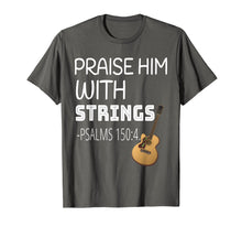 Load image into Gallery viewer, Mens Christian Guitar Player Gift - Praise Him With Strings