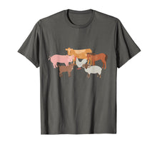 Load image into Gallery viewer, Funny shirts V-neck Tank top Hoodie sweatshirt usa uk au ca gifts for Cute Farm Animals Cow Pig Chicken Horse Sheep and Goat Tee 432758