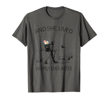 Load image into Gallery viewer, Funny shirts V-neck Tank top Hoodie sweatshirt usa uk au ca gifts for Women And She Lived Happily Ever After Hiking Lover T-shirt 1618964