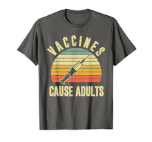 Load image into Gallery viewer, Vaccines Cause Adults T-Shirt - Retro Pro Vaccination Tee