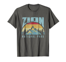 Load image into Gallery viewer, Mt Zion National Park Utah Retro T Shirt