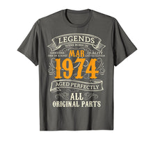Load image into Gallery viewer, Funny shirts V-neck Tank top Hoodie sweatshirt usa uk au ca gifts for March 1974 Classic Men Women Tshirt. 45th Birthday Gifts 4670629