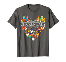 Load image into Gallery viewer, Funny shirts V-neck Tank top Hoodie sweatshirt usa uk au ca gifts for Crazy Chicken Lady T-shirt, Chicken Shirt 1599736