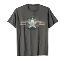 Load image into Gallery viewer, Vintage Retro Usaf Style Star T-Shirt