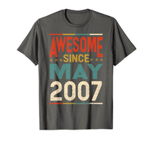 Load image into Gallery viewer, Funny shirts V-neck Tank top Hoodie sweatshirt usa uk au ca gifts for Awesome Since May 2007 Shirt 2007 12th Birthday Shirt 3532337
