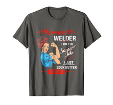 Load image into Gallery viewer, Funny shirts V-neck Tank top Hoodie sweatshirt usa uk au ca gifts for Women Welder T-shirt I Do The Same Job But Look Better 2301205