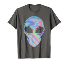 Load image into Gallery viewer, Funny shirts V-neck Tank top Hoodie sweatshirt usa uk au ca gifts for Alien Head Holographic Glow Effect T Shirt 2192540