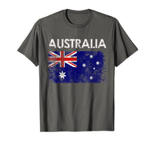 Load image into Gallery viewer, Funny shirts V-neck Tank top Hoodie sweatshirt usa uk au ca gifts for Vintage Australia Australian Flag Pride Gift T-Shirt 222803