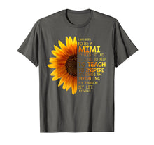 Load image into Gallery viewer, I Was Born To Be A Mimi Family T Shirt Mother's Day Gifts