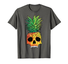 Load image into Gallery viewer, Funny shirts V-neck Tank top Hoodie sweatshirt usa uk au ca gifts for Pineapple Skull T shirt Aloha Beaches Hawaiian Hawaii Goth 139807