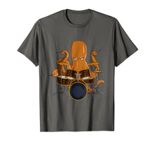 Load image into Gallery viewer, Funny shirts V-neck Tank top Hoodie sweatshirt usa uk au ca gifts for Octopus Drummer Funny Drums Drumming Music T Shirt 390799