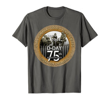 Load image into Gallery viewer, WWII D-Day 75th Anniversary T Shirt Utah Beach Rescue Tee 77028