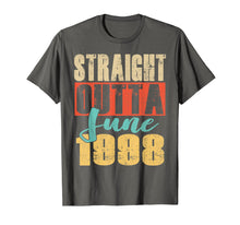 Load image into Gallery viewer, Funny shirts V-neck Tank top Hoodie sweatshirt usa uk au ca gifts for Straight Outta JUNE 1998 21st Awesome Birthday T-Shirt Gifts 3960033