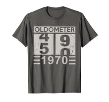 Load image into Gallery viewer, Oldometer 49 50 Born In 1970 Funny Birthday Dad Gifts T-Shirt-361117