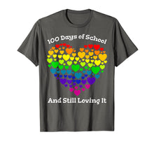 Load image into Gallery viewer, Funny 100th Day Of School Shirt Teacher Heart Valentine Day T-Shirt-2232335