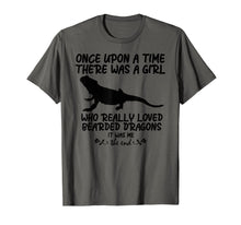 Load image into Gallery viewer, There Was A Girl Who Really Loved Bearded Dragons T-Shirt-4067431