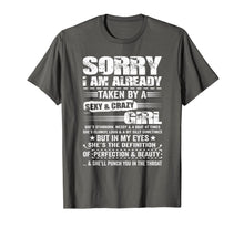 Load image into Gallery viewer, Mens Sorry I Am Already Taken By A Sexy And Crazy Girl Gift T-Shirt-1744924