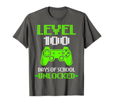 Load image into Gallery viewer, Level 100 Days Of School Unlocked Gamer Video Games Boys T-Shirt-1242438