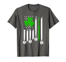 Load image into Gallery viewer, American Flag Shamrock EMT St Patrick's Day Gifts TShirt475440