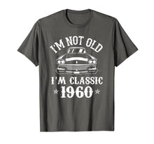 Load image into Gallery viewer, Mens I'm Not Old I'm A Classic 1960 Funny Car 60th Birthday Gifts T-Shirt-1179230