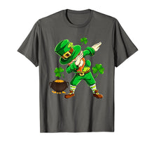 Load image into Gallery viewer, Funny Dabbing Leprechaun Saint Patrick's Day Shamrock Gifts TShirt291473