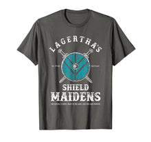 Load image into Gallery viewer, Lagertha's Shield Maidens - Viking Warrior Shieldmaiden T-Shirt-1055596