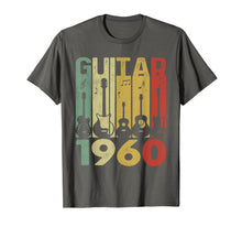 Load image into Gallery viewer, Distressed Vintage Guitar 1960 60th Birthday Gifts Guitarist T-Shirt-5350111