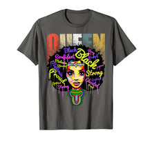 Load image into Gallery viewer, African Queen Shirts For Women - Educated Black Girl Magic T-Shirt-137108