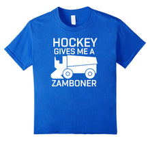 Load image into Gallery viewer, Funny shirts V-neck Tank top Hoodie sweatshirt usa uk au ca gifts for Hockey Gives Me A Zamboner T-Shirt Funny Hockey Tee 1776818