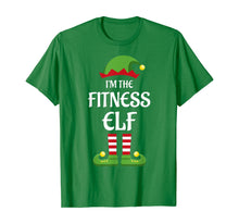 Load image into Gallery viewer, Funny shirts V-neck Tank top Hoodie sweatshirt usa uk au ca gifts for I'm The Fitness Elf Matching Family Christmas Gift Sporty T-Shirt 879403