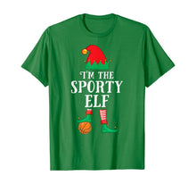 Load image into Gallery viewer, Funny shirts V-neck Tank top Hoodie sweatshirt usa uk au ca gifts for I'm The Sporty Elf Basketbal Christmas Matching Family Gift T-Shirt 951730