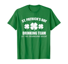 Load image into Gallery viewer, St Patricks Day Drinking Team Shirt - Funny St. Pattys Day T-Shirt-206806