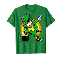 Load image into Gallery viewer, Dabbing Leprechaun Boy, St Patricks Day Shirt Kids Men Women T-Shirt-73035