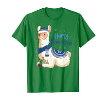 Load image into Gallery viewer, Funny shirts V-neck Tank top Hoodie sweatshirt usa uk au ca gifts for Funny Hanukkah Llama Pun Happy Llamakah Gifts T-Shirt 247893