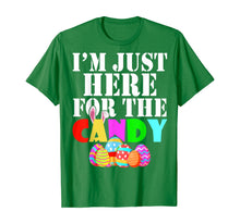 Load image into Gallery viewer, I'm Just Here For The Candy Cute Bunny Egg Easter Day Gifts TShirt494597