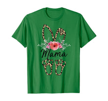 Load image into Gallery viewer, Mother's Day Easter Gifts For Mama Leopard Bunny Floral TShirt383833