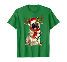 Load image into Gallery viewer, Funny shirts V-neck Tank top Hoodie sweatshirt usa uk au ca gifts for Funny Pug Dog Christmas Tee Reindeer Christmas Lights Pajama T-Shirt 118942