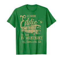Load image into Gallery viewer, Vintage Eddie's RV Maintenance Funny Christmas Retro T-Shirt