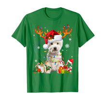 Load image into Gallery viewer, Funny shirts V-neck Tank top Hoodie sweatshirt usa uk au ca gifts for Westie Dog Christmas Reindeer Funny Xmas Gift T-Shirt 802530