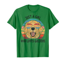 Load image into Gallery viewer, Funny shirts V-neck Tank top Hoodie sweatshirt usa uk au ca gifts for Girl Who Loves Golden Retrievers Dog Gifts T-Shirt 229210