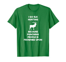 Load image into Gallery viewer, Funny shirts V-neck Tank top Hoodie sweatshirt usa uk au ca gifts for Elk Hunting Funny T-Shirt - Hunter Punch 2708916